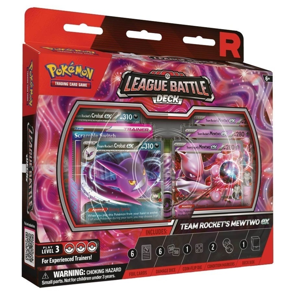 Pokémon TCG Team Rocket's Mewtwo ex League Battle Deck